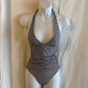 Lands’ End Halter Swimsuit